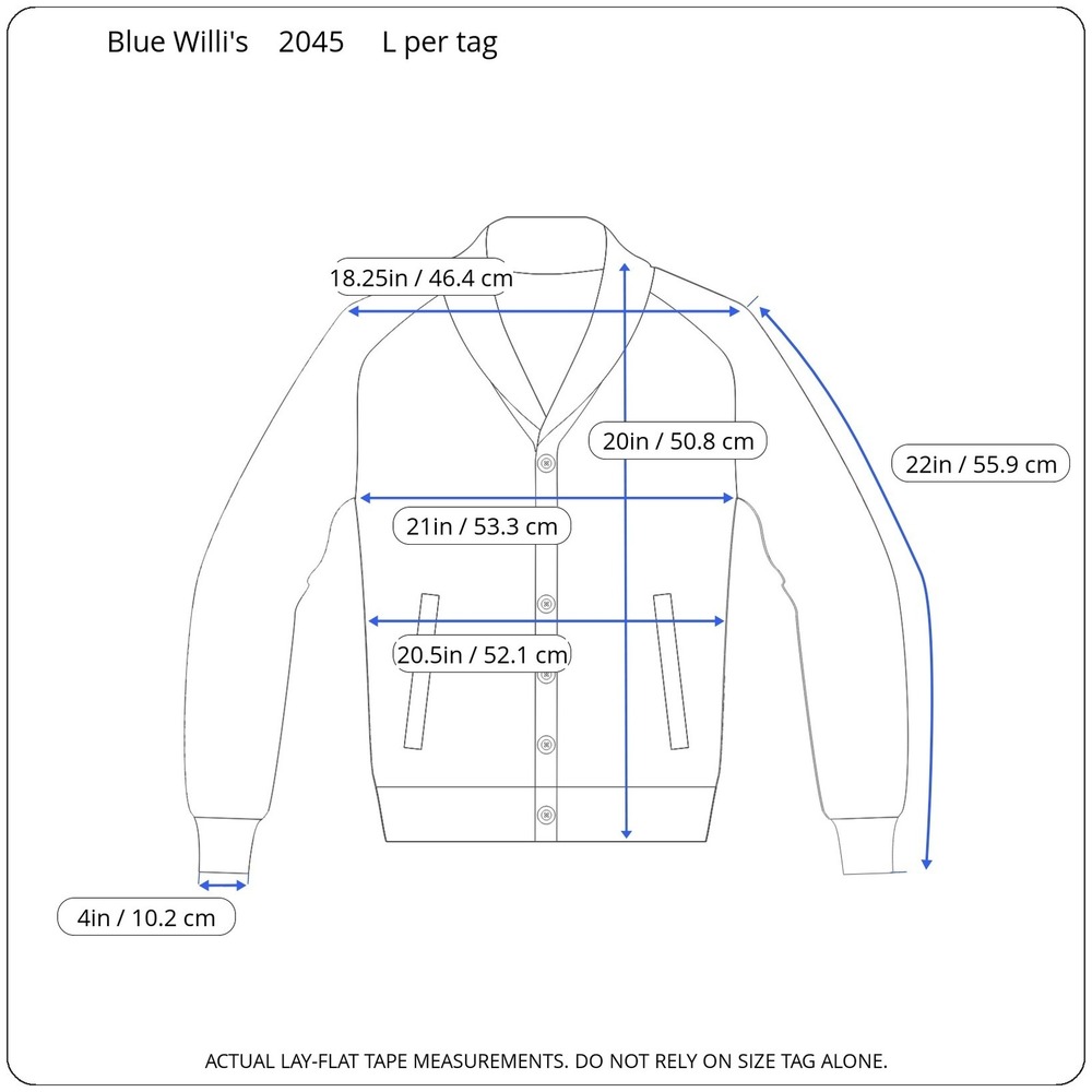 Blue Willis Denmark Knit Jacket Womens L Blue Cotton Button Up Y2K Natural Fiber - Picture 7 of 7